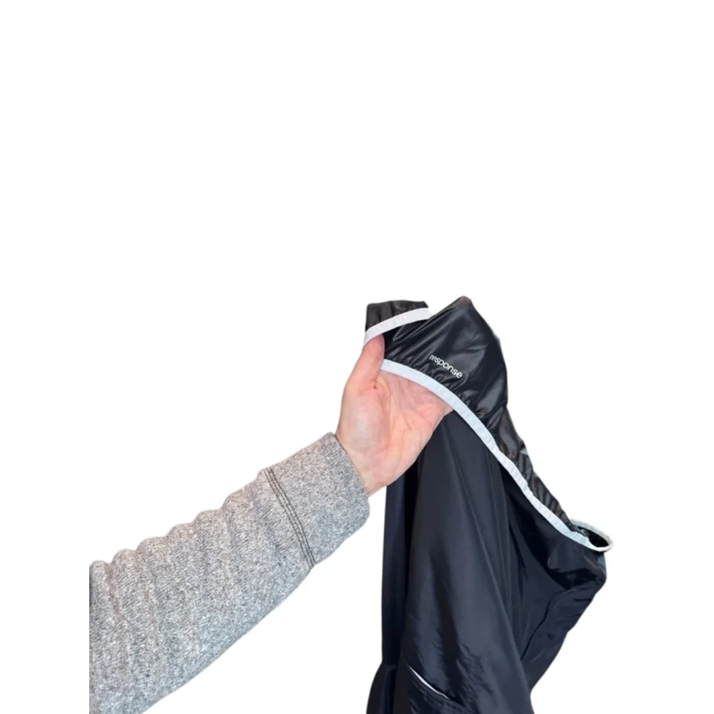 Men's Adidas Black & White Windbreaker Jacket L